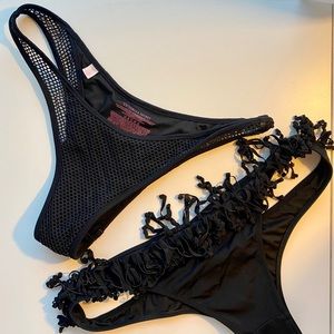 Victoria’s Secret black bikini bottoms